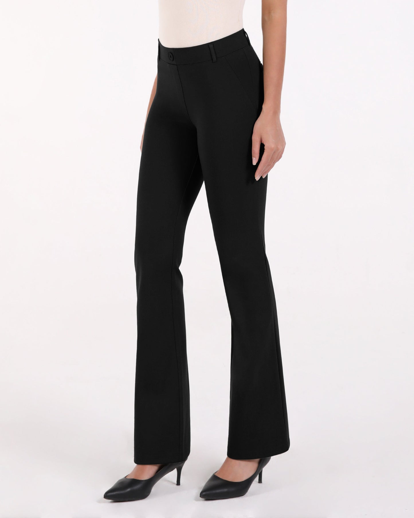 29" Business Casual Flare Work Pants