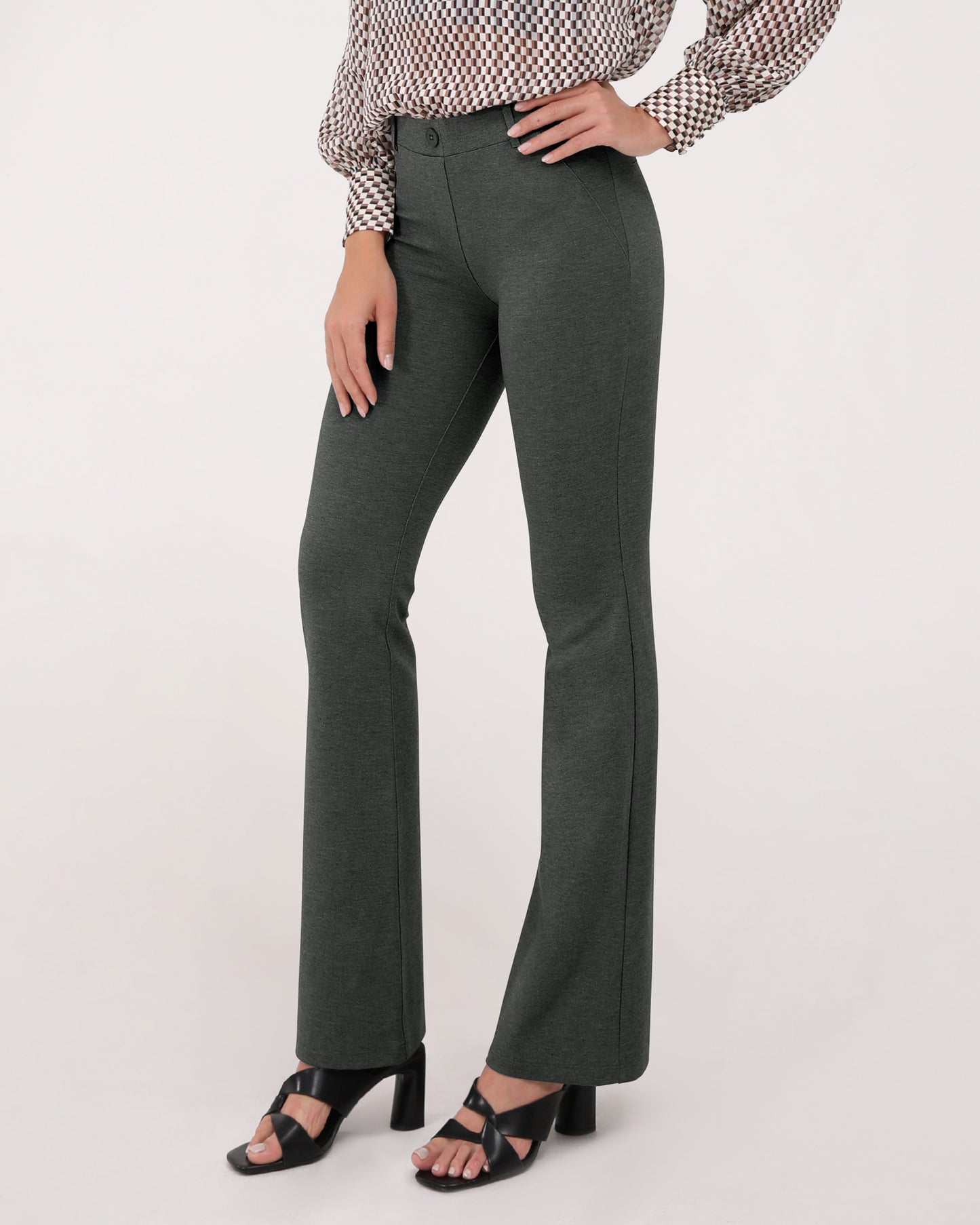 29" Business Casual Flare Work Pants