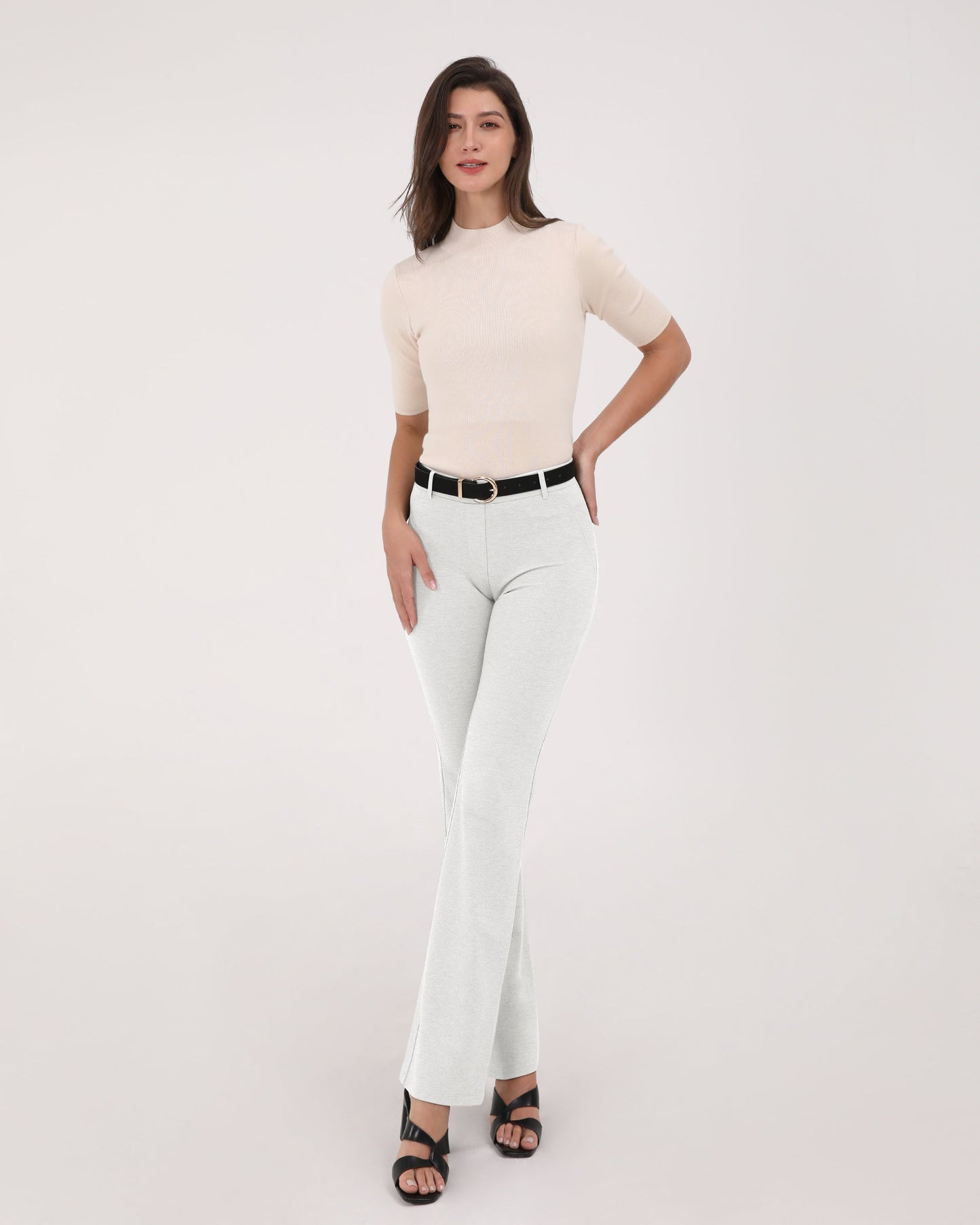 29" Business Casual Flare Work Pants