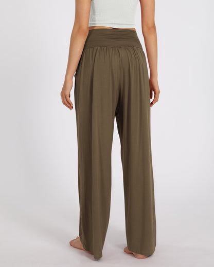 Wide Leg Lounge Pants with Pockets