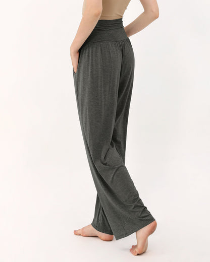 Wide Leg Lounge Pants with Pockets