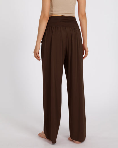 Wide Leg Lounge Pants with Pockets