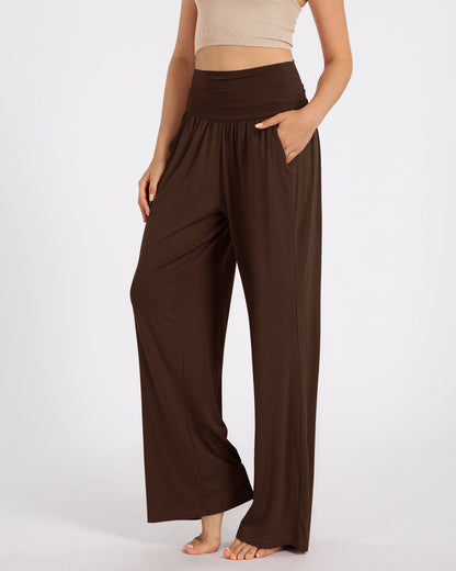 Wide Leg Lounge Pants with Pockets