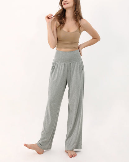 Wide Leg Lounge Pants with Pockets