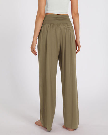 Wide Leg Lounge Pants with Pockets