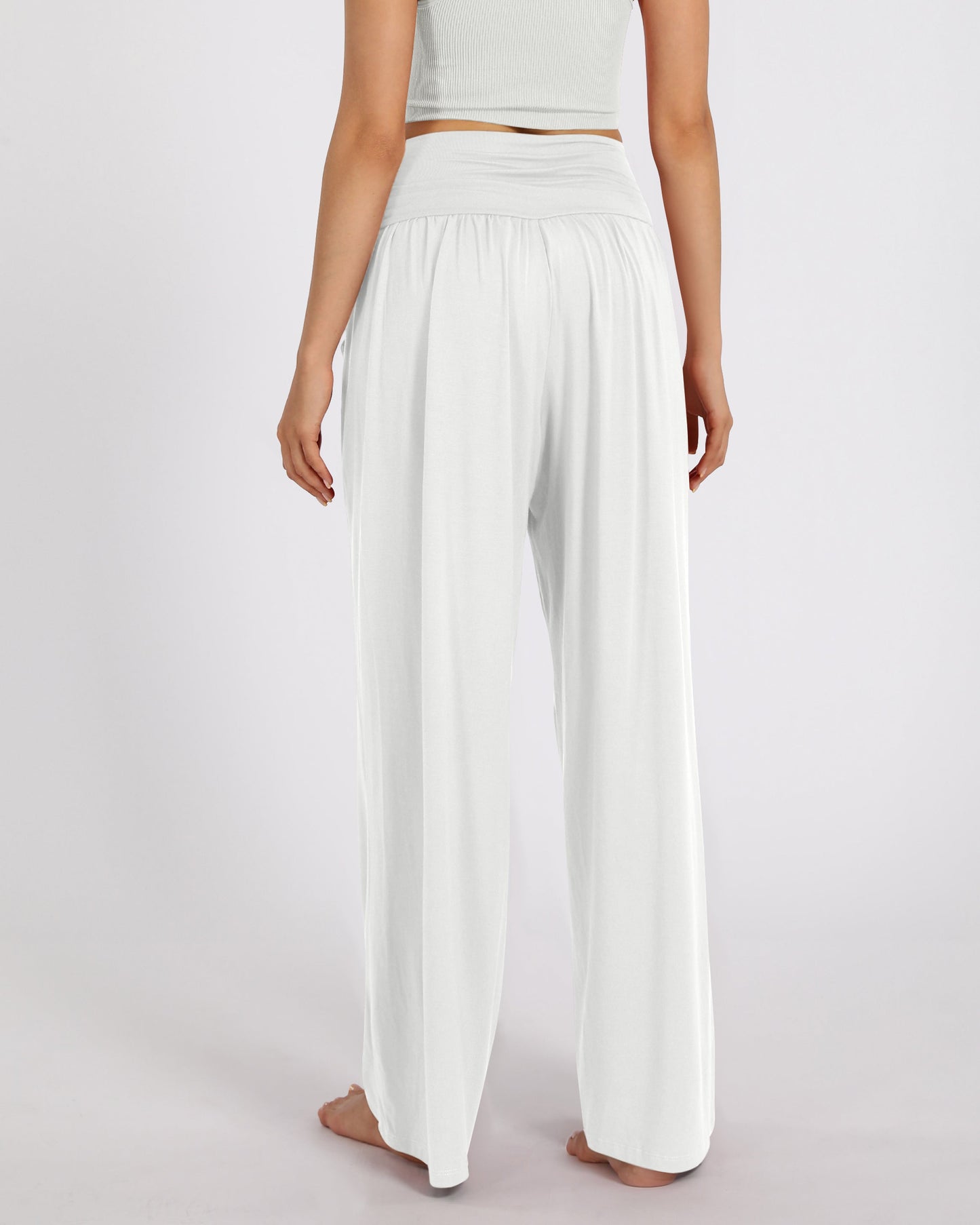 Wide Leg Lounge Pants with Pockets