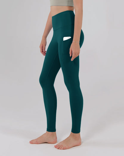 28" High Waisted Yoga Leggings with Pockets