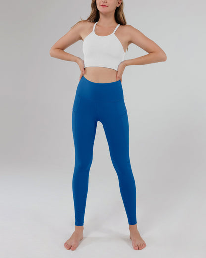 28" High Waisted Yoga Leggings with Pockets