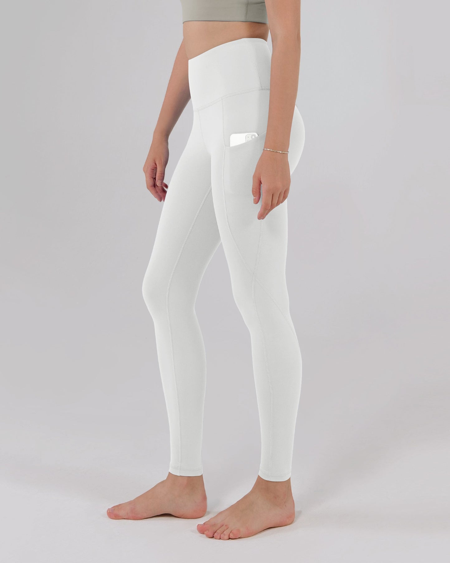 28" High Waisted Yoga Leggings with Pockets